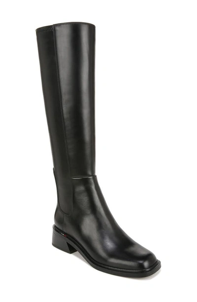 Franco Sarto Giselle Knee High Boot In Black Leather