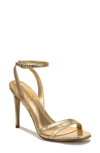 Sam Edelman Gemmie Strappy Sandal In Amber Gold