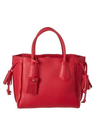 Longchamp Penelope Small Leather Tote In Nocolor