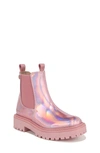 Sam Edelman Laguna Kids Chelsea Boot Rose Multi In Pink