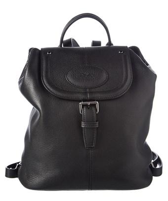 longchamp leather backpack