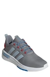 Adidas Originals Racer Tr23 Running Sneaker In Grey/ Blue/ Scarlet