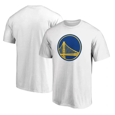 Fanatics Branded White Golden State Warriors Primary Team Logo T-shirt