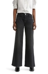 Frame Le Slim Palazzo Wide Leg Jeans In Murphy