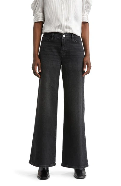 Frame Le Slim Palazzo Wide Leg Jeans In Murphy