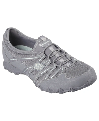Skechers women's relaxed clearance fit bikers shoes black