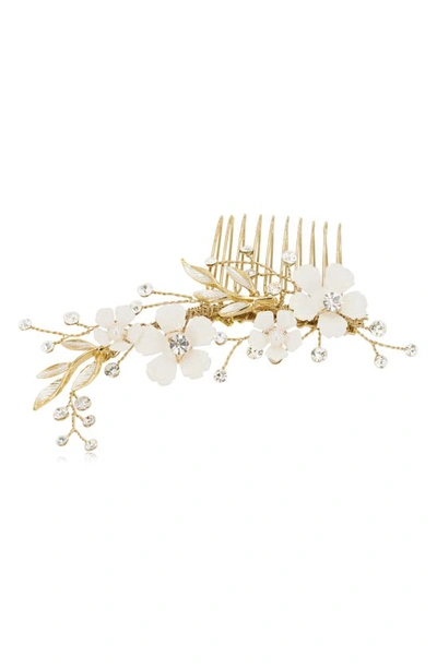 Brides And Hairpins Xael Comb In Gold