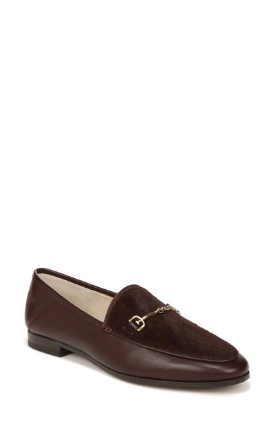 Sam Edelman Loraine Bit Loafer In French Burgundy