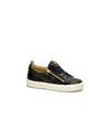 Giuseppe Zanotti Low Top Sneaker In Navy