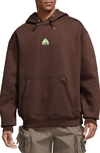 Nike Unisex  Acg Therma-fit Fleece Pullover Hoodie In Brown