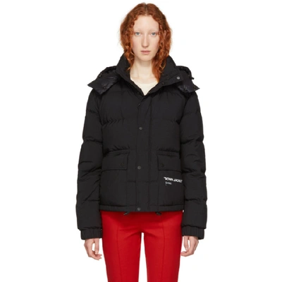 Off-white Black Down Quote Puffer Jacket