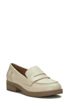 Lucky Brand Women's Floriss Tailored Penny Loafers In Vanilla Leather
