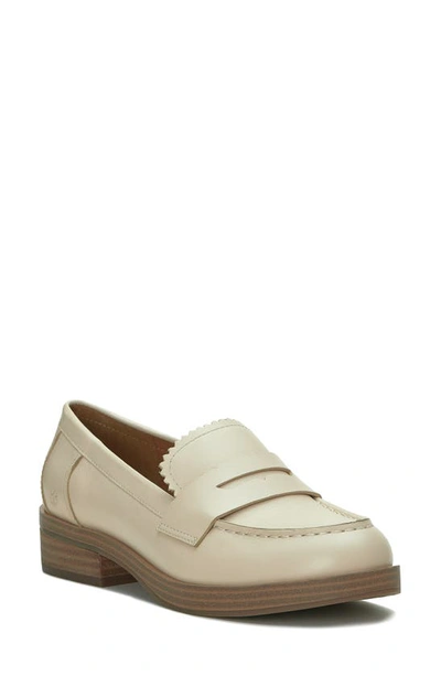 Lucky Brand Women's Floriss Tailored Penny Loafers In Vanilla Leather