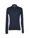 John Smedley Sweaters In Dark Blue