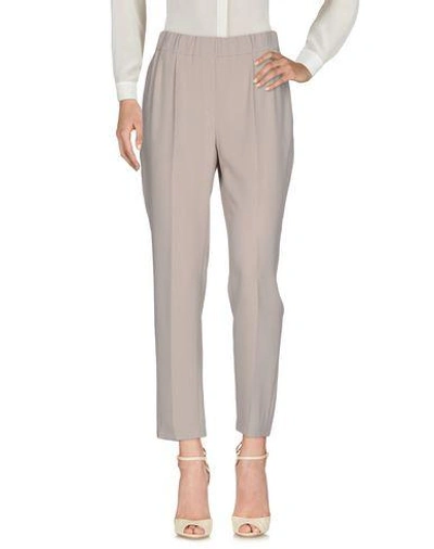Brunello Cucinelli Casual Pants In Dove Grey