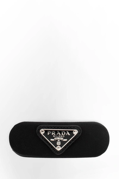 Prada Women's Plex Hair Clip - Black One-Size