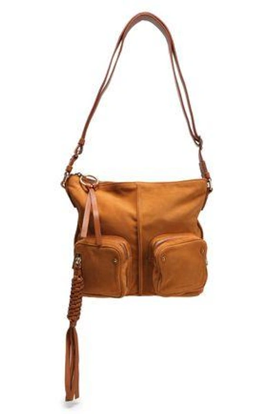 See By Chloé Woman Patti Suede Shoulder Bag Camel