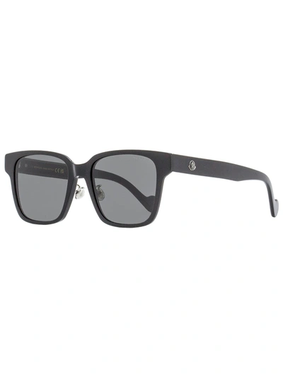 Moncler Unisex Square Sunglasses Ml0235k  01a Black 53mm In Grey