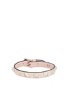 Valentino Garavani Valentino - Rockstud Leather Bracelet - Womens - Light Pink