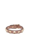 Valentino Garavani Valentino - Rockstud Leather Bracelet - Womens - Pink