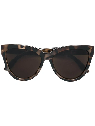 Le Specs Liar Liar Cat-eye Sunglasses In Brown