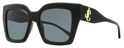 Jimmy Choo Women's Square Sunglasses Eleni /g 1eiir Black/tiger 53mm