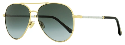 Jimmy Choo Women's Pilot Sunglasses Devan Rhl9o Gold/black 59mm