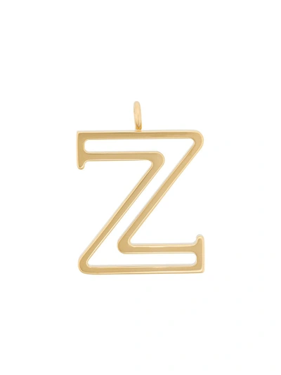 Chloé Alphabet Z Pendant - Metallic