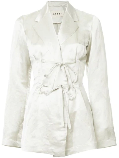 Assel Zhusan Jacket - Neutrals