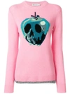 Coach 1941 X Disney Poison Apple Sweater In Pink