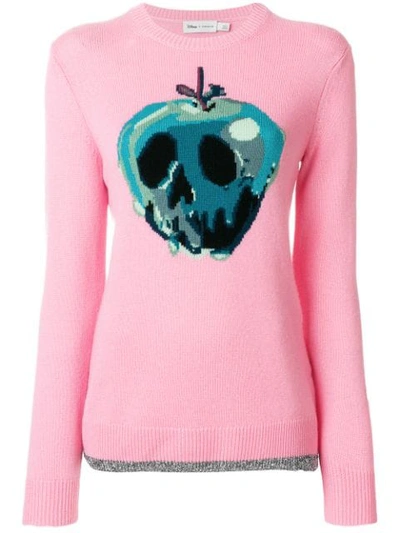 Coach 1941 X Disney Poison Apple Sweater In Pink
