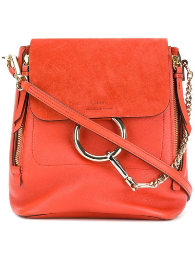 Chloé Yellow & Orange In Red