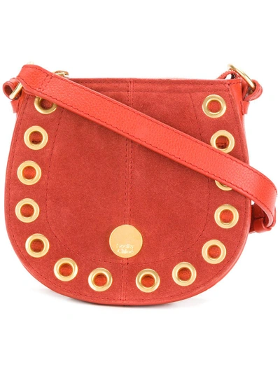 See By Chloé Medium Kriss Leather Shoulder Bag In Red