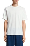 Zegna Men's High Performance Wool Crewneck T-shirt In Nvy Sld