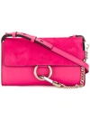 Chloé Small Faye Shoulder Bag In Pink