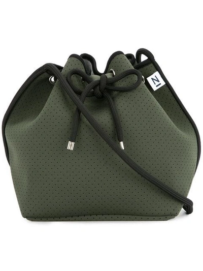 Nimble Activewear Drawstring Bucket Bag - Green