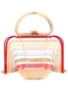 Cult Gaia Rounded Cage Tote Bag - Multicolour