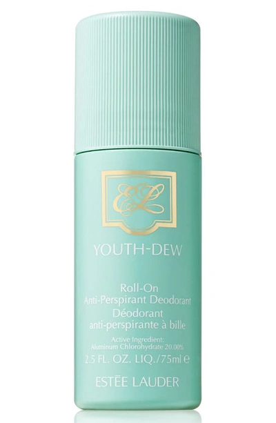 Estée Lauder Women's Youth-dew Roll-on Anti-perspirant Deodorant In Size 1.7-2.5 Oz.