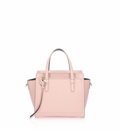 Ferragamo Amy Satchel Bag In Pink