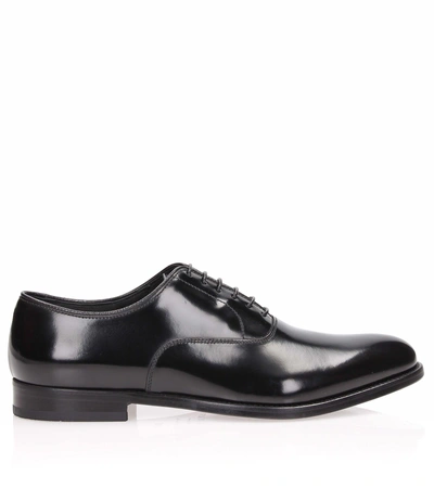 Doucal's Oxford Lace-up Shoes In Black
