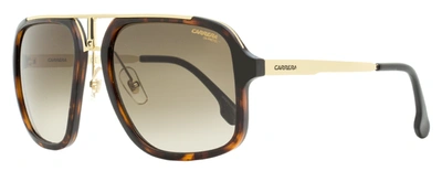 Carrera Unisex Navigator Sunglasses 1004/s 2ikha Havana/gold 57mm In Multi