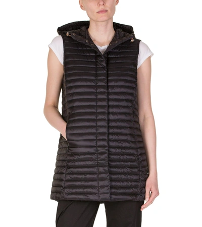Save The Duck Sleeveless Down Jacket In Black