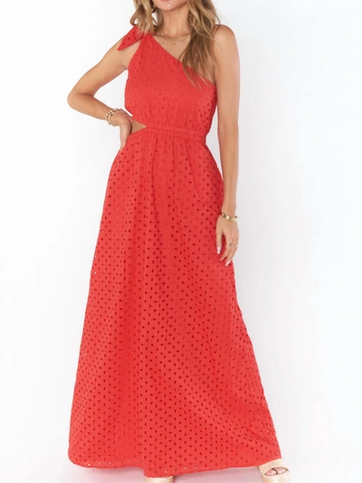 Show Me Your Mumu Take Me Out Maxi Dress In Red