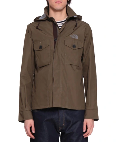 Junya Watanabe The North Face Edition Cotton Jacket In Verde