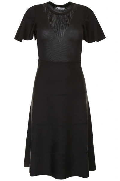 Lanvin Viscose Knit Dress In Black (black)