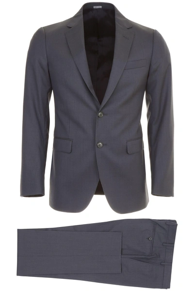 Lanvin Two-piece Suit In Bluish Grey (grey)