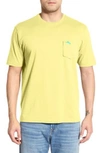 Tommy Bahama New Bali Sky Pima Cotton Pocket T-shirt In Bright Coral