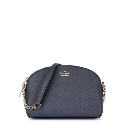 Kate Spade Cameron Street Hilli Leather Cross-body Bag In Navy