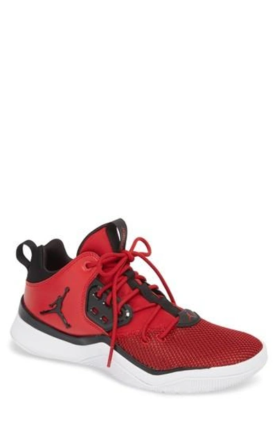 Nike Jordan Dna Sneaker In Gym Red/ Black/ White