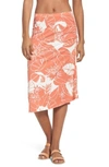 Patagonia Dream Song Skirt In Valley Flora Quartz Coral